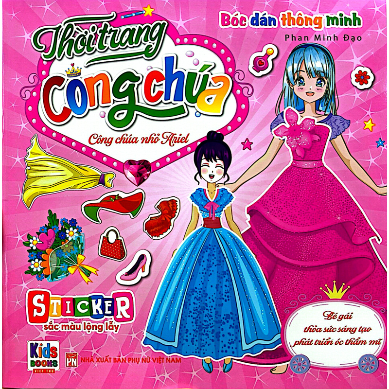 Bóc Dán Thông Minh Thời Trang Công Chúa - Công Chúa Nhỏ Ariel