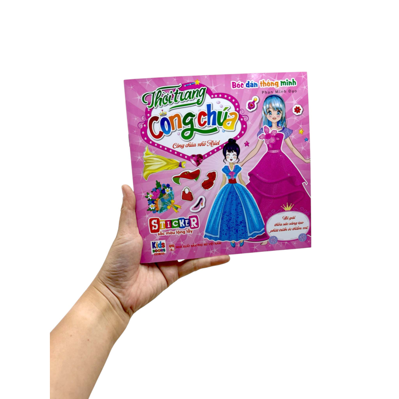 Bóc Dán Thông Minh Thời Trang Công Chúa - Công Chúa Nhỏ Ariel