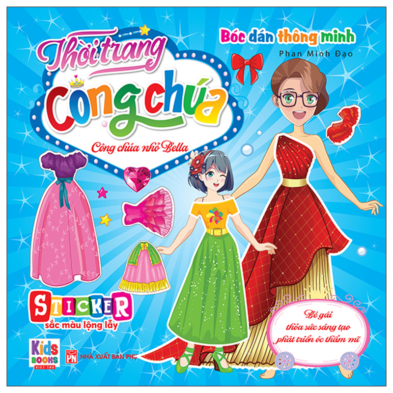 Bóc Dán Thông Minh Thời Trang Công Chúa - Công Chúa Nhỏ Ariel