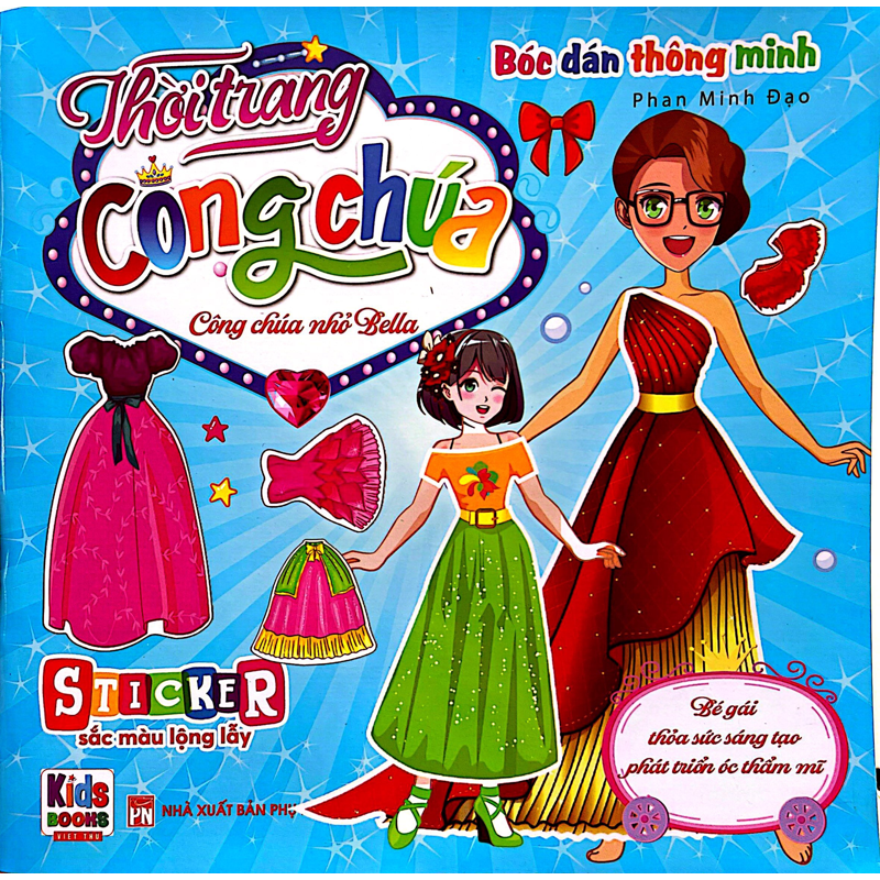 Bóc Dán Thông Minh Thời Trang Công Chúa - Công Chúa Nhỏ Bella