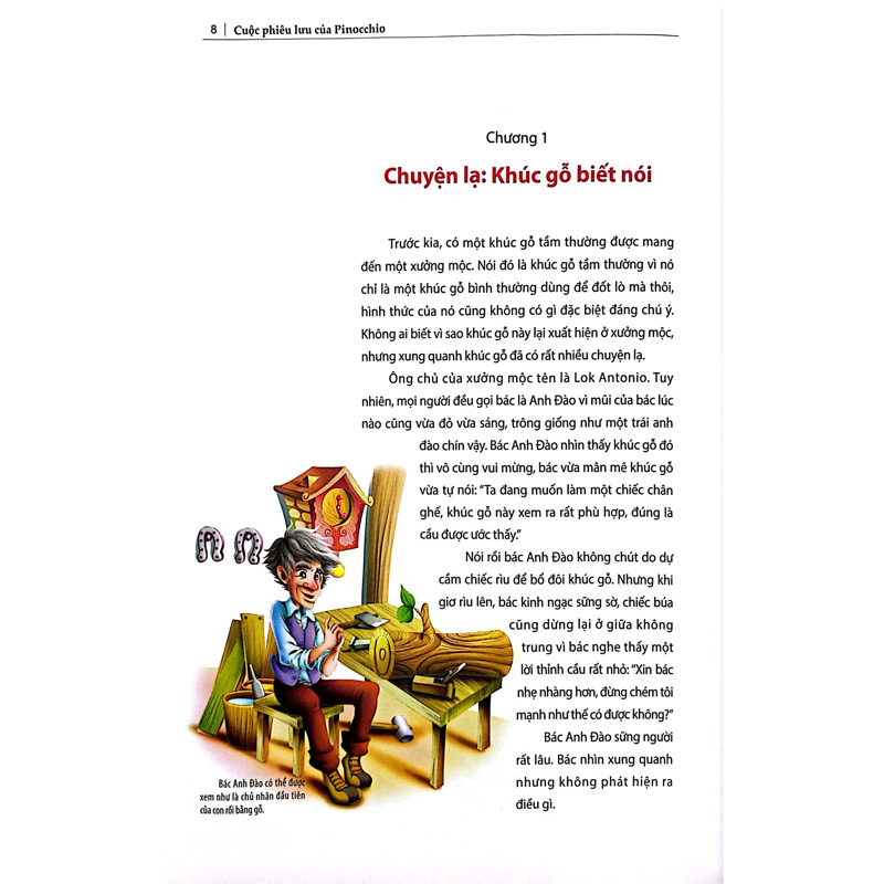 Danh Tác Trong Nhà Trường - Cuộc Phiêu Lưu Của Pinocchio