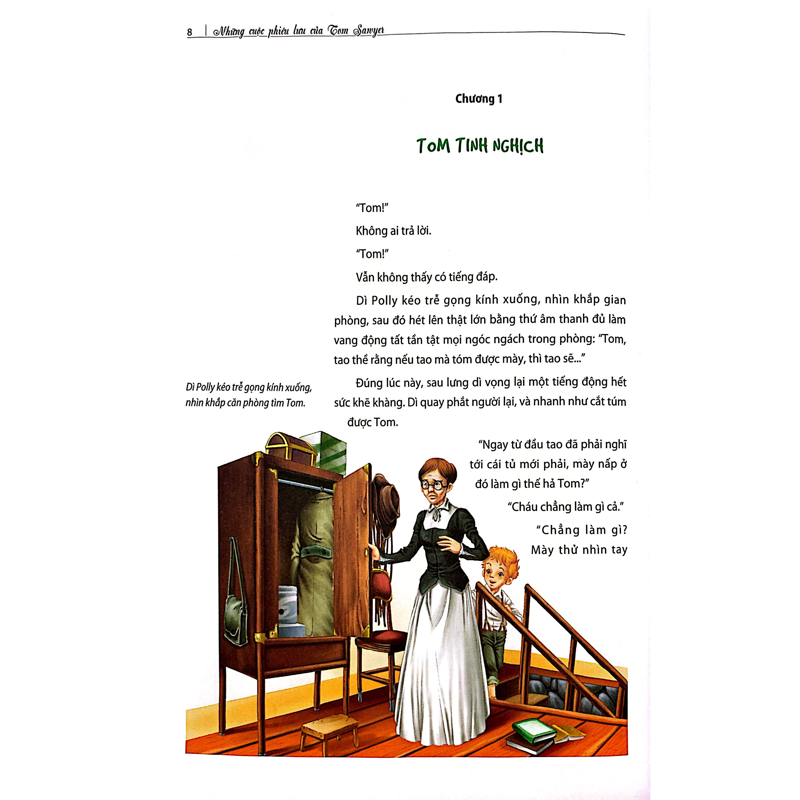 Danh Tác Trong Nhà Trường-Cuộc Phiêu Lưu Của Tom Sawyer