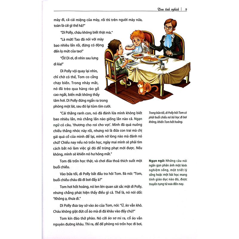 Danh Tác Trong Nhà Trường-Cuộc Phiêu Lưu Của Tom Sawyer