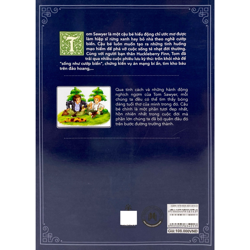 Danh Tác Trong Nhà Trường-Cuộc Phiêu Lưu Của Tom Sawyer