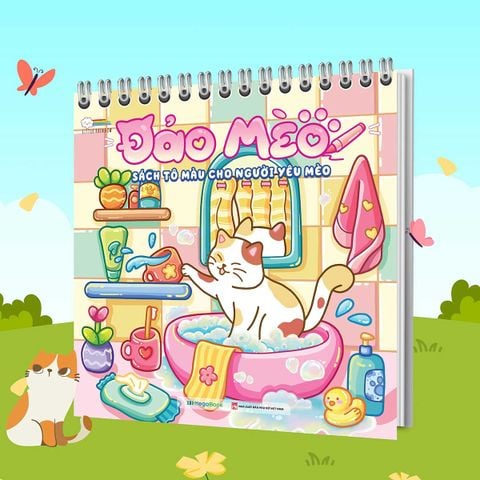 Đảo Mèo - Sách Tô Màu Cho Người Yêu Mèo