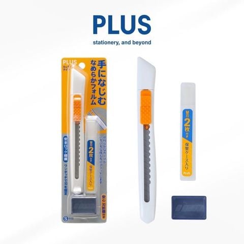 Plus - Dao Rọc Giấy - Trắng - 35-300ND (H10)