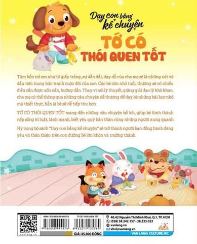 Dạy Con Bằng Kể Chuyện - Tớ Có Thói Quen Tốt