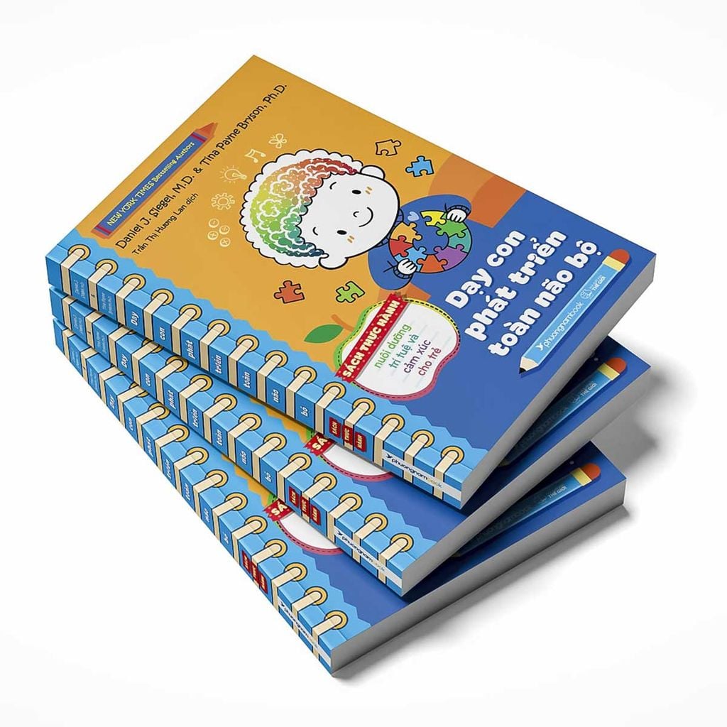 Dạy Con Phát Triển Toàn Não Bộ - Sách Thực Hành Nuôi Dưỡng Trí Tuệ Và Cảm Xúc Cho Trẻ (Dự kiến phát hành 28.07.2026)