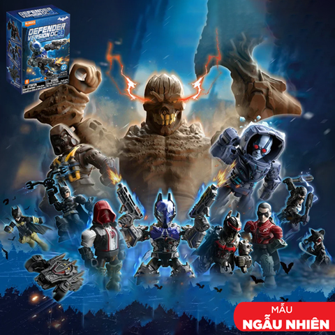 Blokees -Mo Hinh Tt- Dc Defender Version Dv03 Arkham Chaos Prologue - Ec08 (Giao mẫu ngẫu nhiên)