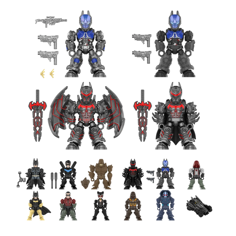 Blokees -Mo Hinh Tt- Dc Defender Version Dv03 Arkham Chaos Prologue - Ec08 (Giao mẫu ngẫu nhiên)