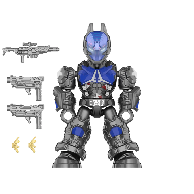 Blokees -Mo Hinh Tt- Dc Defender Version Dv03 Arkham Chaos Prologue - Ec08 (Giao mẫu ngẫu nhiên)