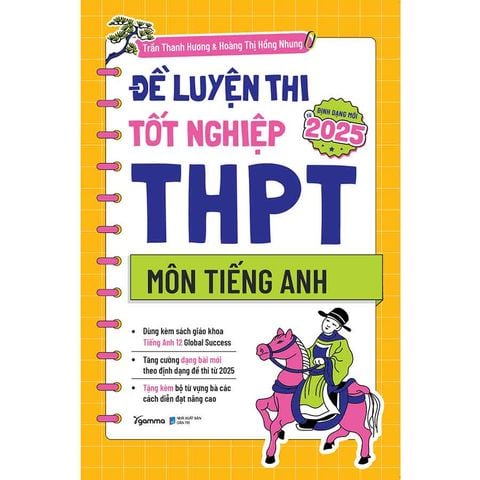 Đề Luyện Thi Tốt Nghiệp THPT Môn Tiếng Anh (Định dạng mới 2025)