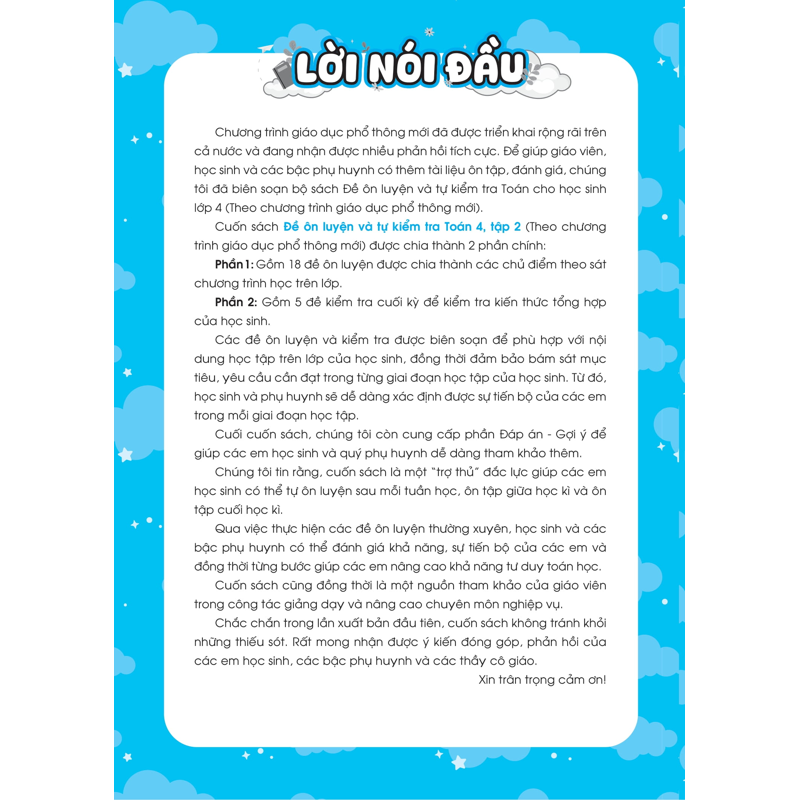 Đề Ôn Luyện Và Tự Kiểm Tra Toán Lớp 4 - Tập 2