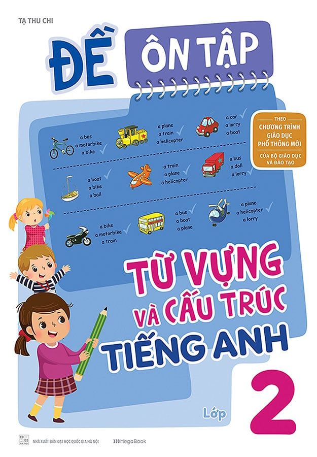Đề Ôn Tập Từ Vựng Và Cấu Trúc Tiếng Anh Lớp 2