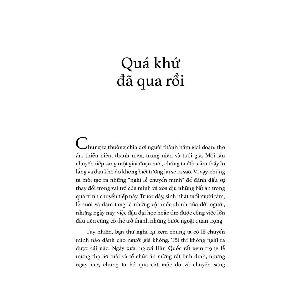 Để Thanh Thản Khi Về Già