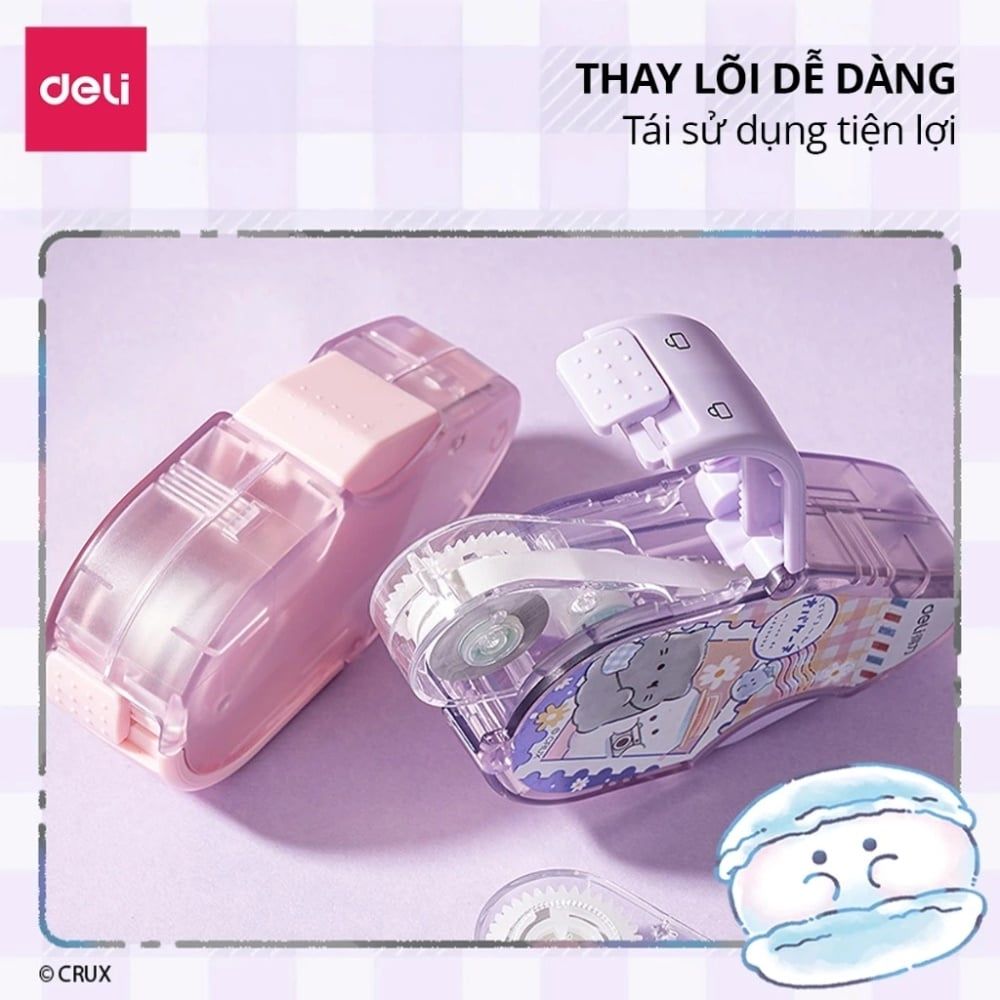 Deli - Băng Xóa Obakenu 5mmx12m YY188 (Giao mẫu ngẫu nhiên)