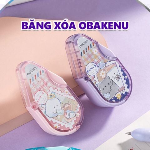 Deli - Băng Xóa Obakenu 5mmx12m YY188 (Giao mẫu ngẫu nhiên)