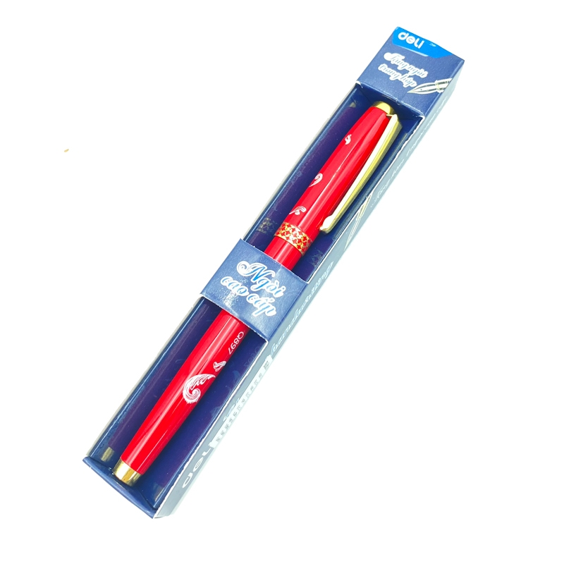 Deli - Bút Máy Học Sinh CQ897 (Giao mẫu ngẫu nhiên)