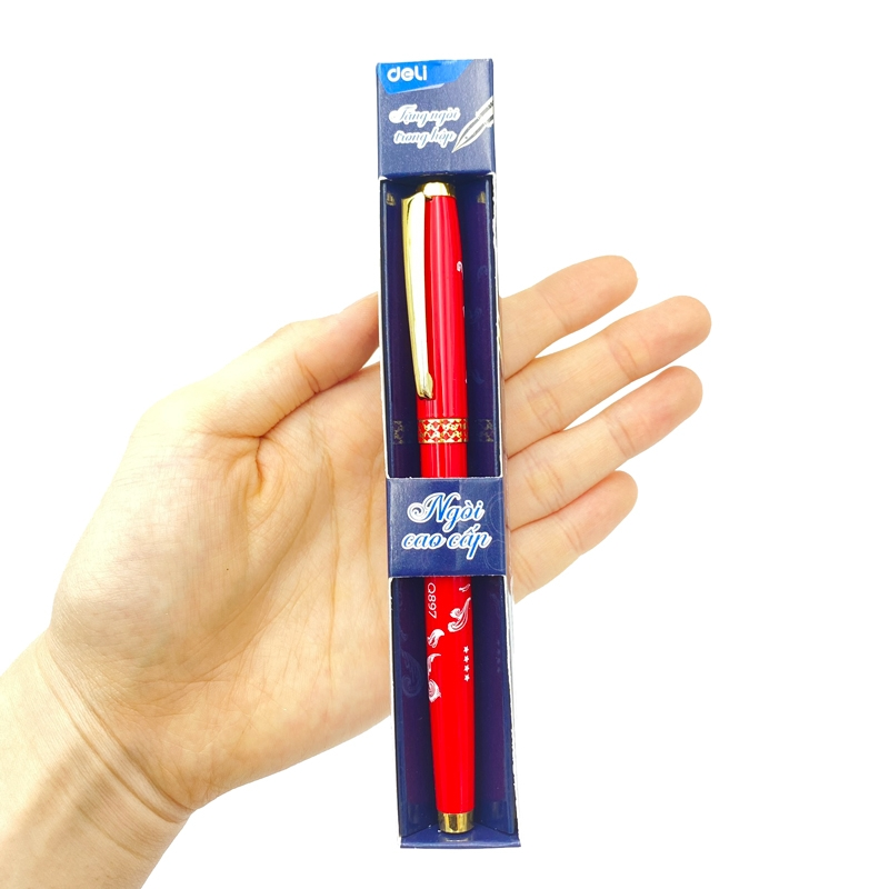 Deli - Bút Máy Học Sinh CQ897 (Giao mẫu ngẫu nhiên)