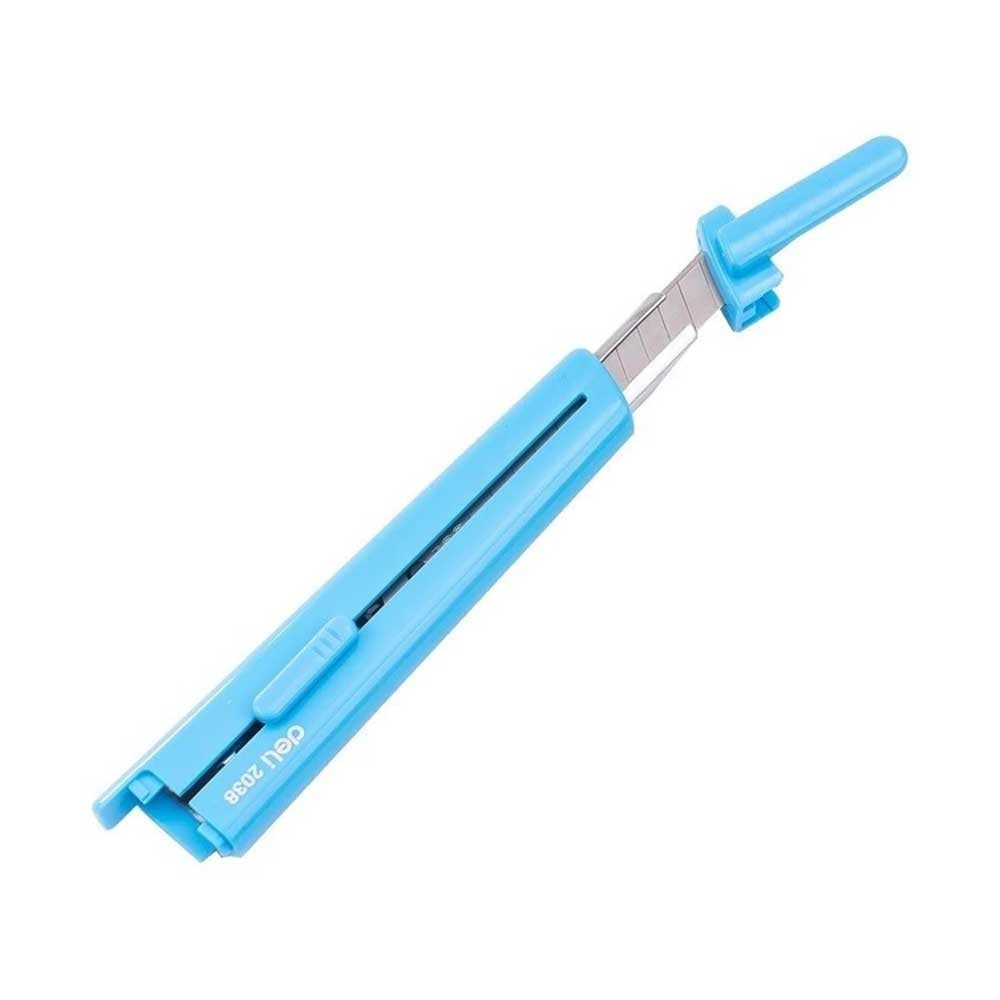 Deli - Dao Rọc Giấy Nhỏ E2038 (Giao mẫu ngẫu nhiên)