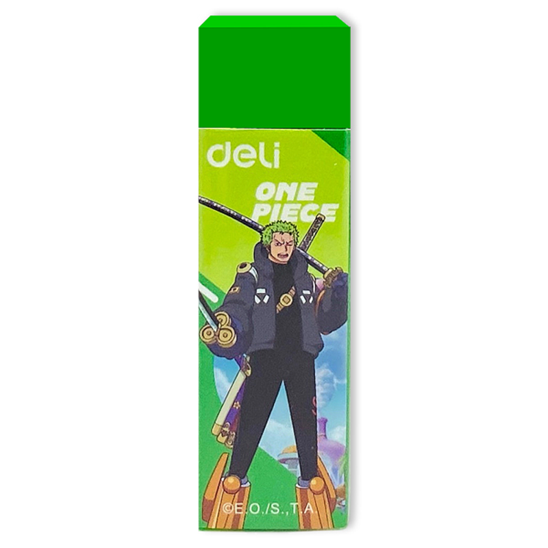 Deli - Gôm Tẩy One Piece H218 (Giao mẫu ngẫu nhiên)