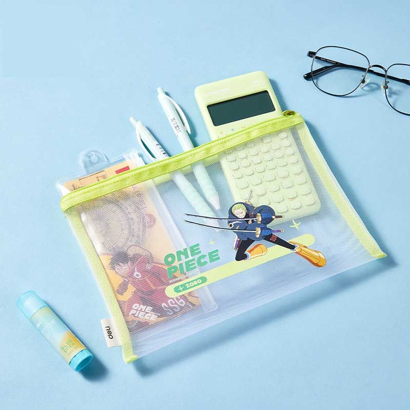 Deli Túi Tài Liệu Khóa Kéo One Piece A5 EF288