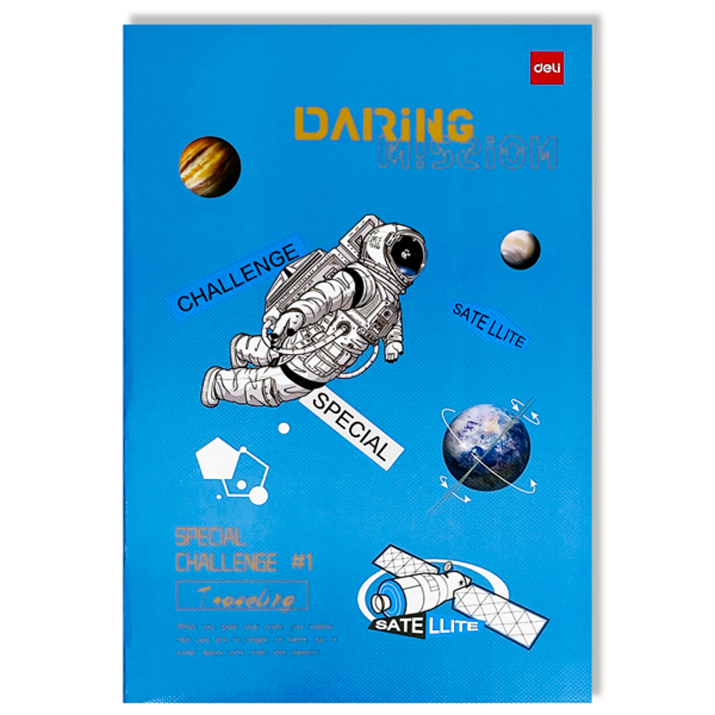 Deli - Tập Học Sinh 200tr B5 70gsm 4lyngang CNB200-SPO