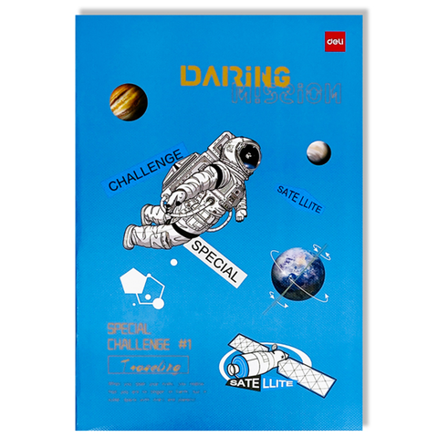 Deli - Tập Học Sinh 200tr B5 70gsm 4lyngang CNB200-SPO