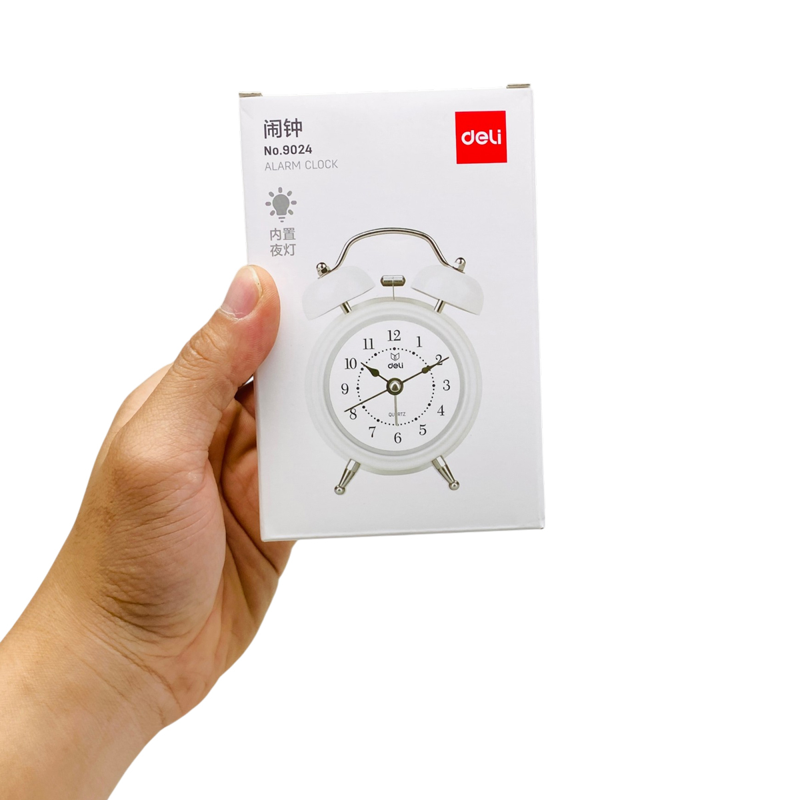 Deli_9024 Đồng Hồ Báo Thức
