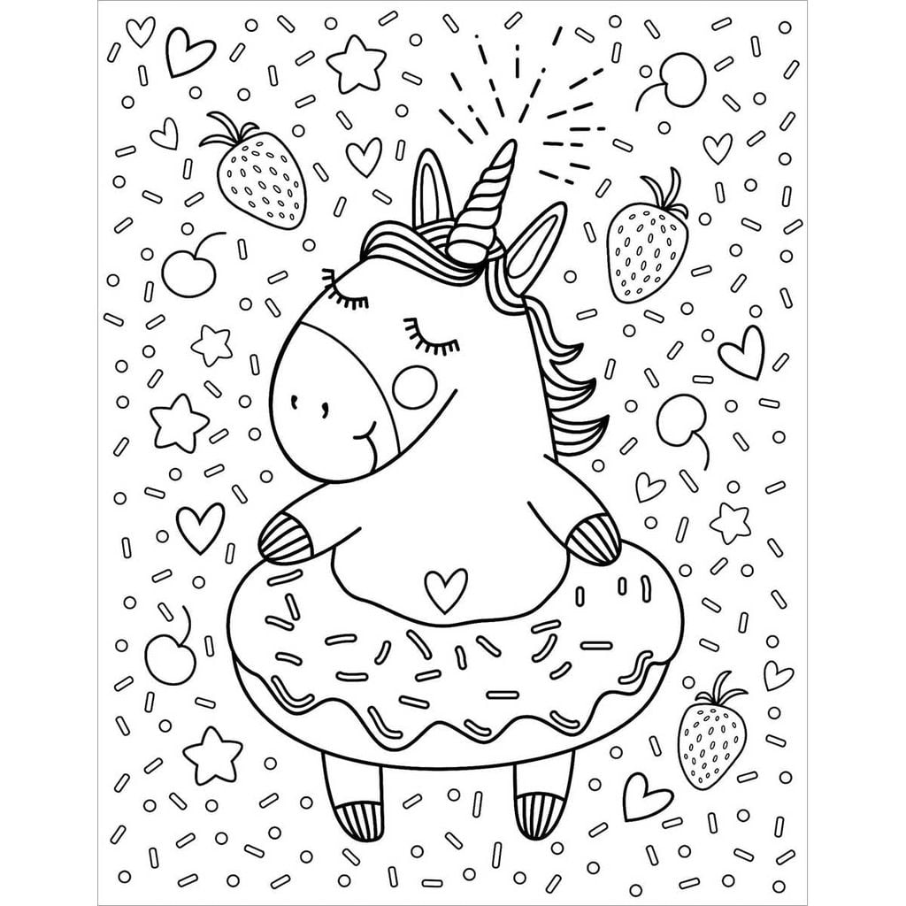 Deluxe Wall Art Folder - Unicorn Treats (LP Edition)