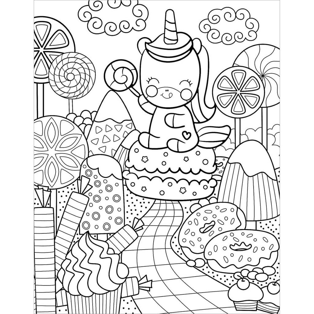 Deluxe Wall Art Folder - Unicorn Treats (LP Edition)
