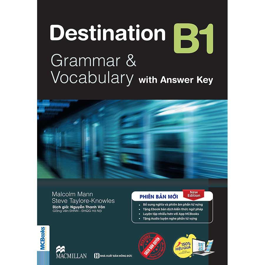 Destination B1: Grammar & Vocabulary with Answer Key