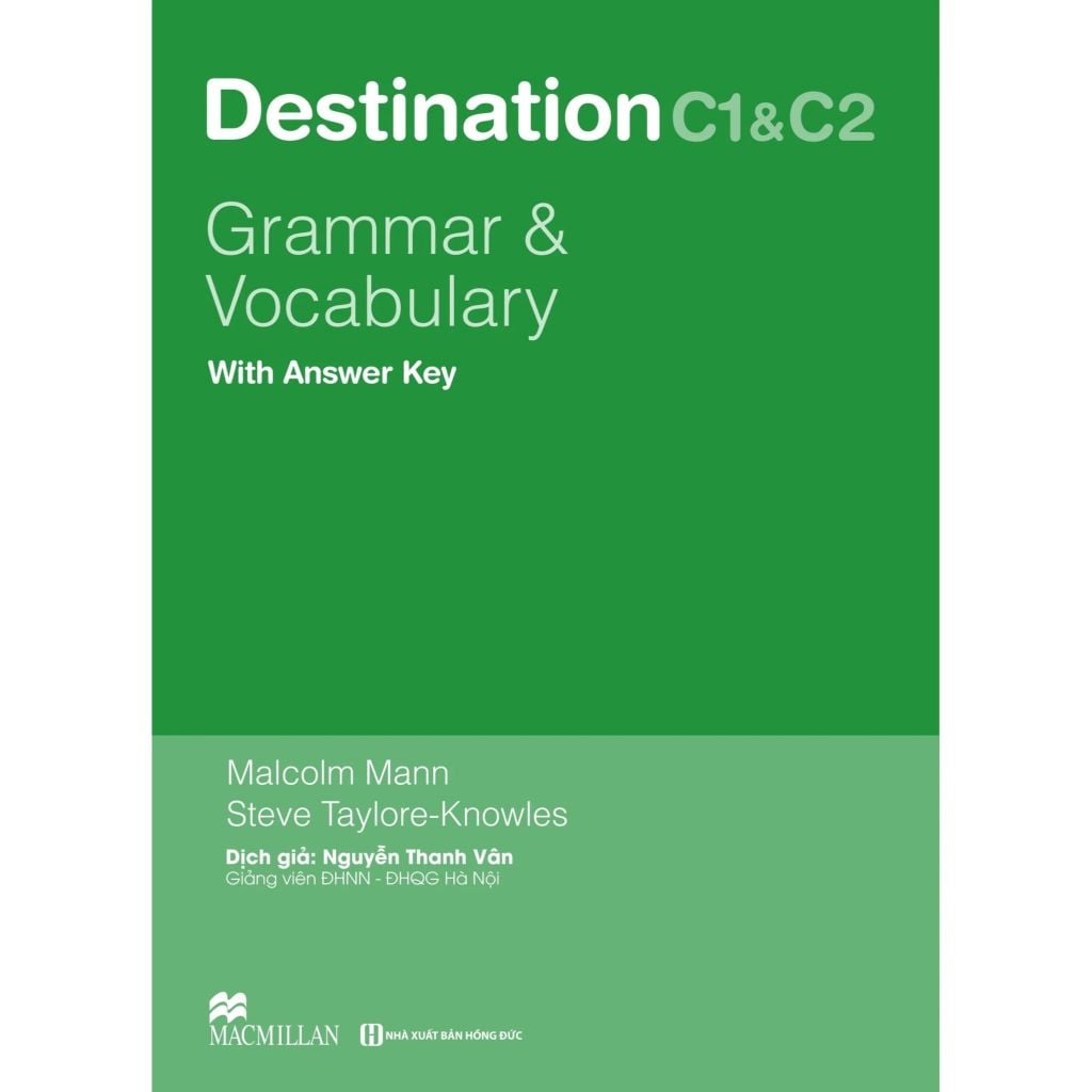 Destination C1&C2 Grammar & Vocabulary With Answer Key (Tái Bản 2025)