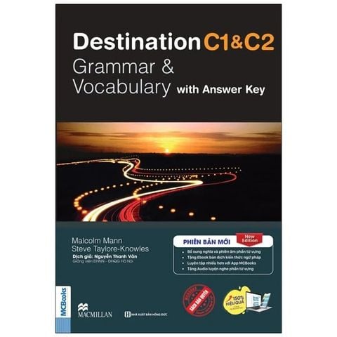 Destination C1&C2 Grammar & Vocabulary With Answer Key (Tái Bản 2025)