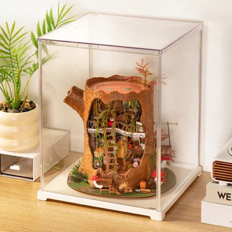 Robotime Đồ Chơi Lắp Ráp Hộp Trưng Bày DF06L