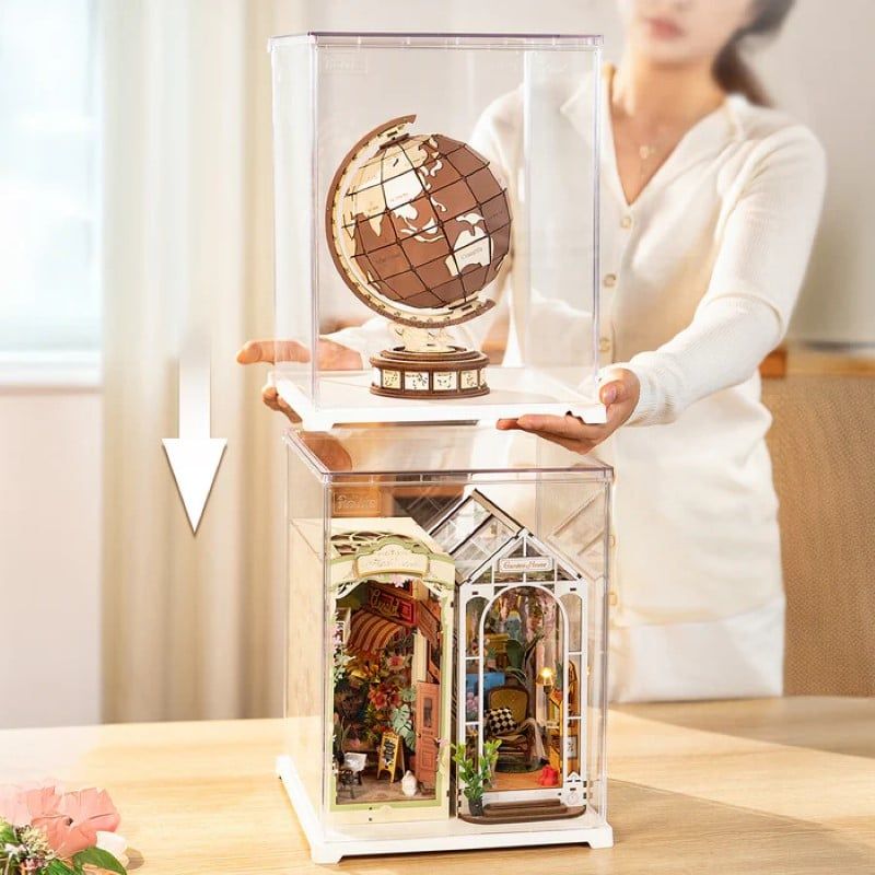 Robotime Đồ Chơi Lắp Ráp Hộp Trưng Bày DF06L