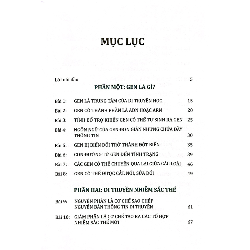 Di Truyền Học - Cách Tiếp Cận Mới