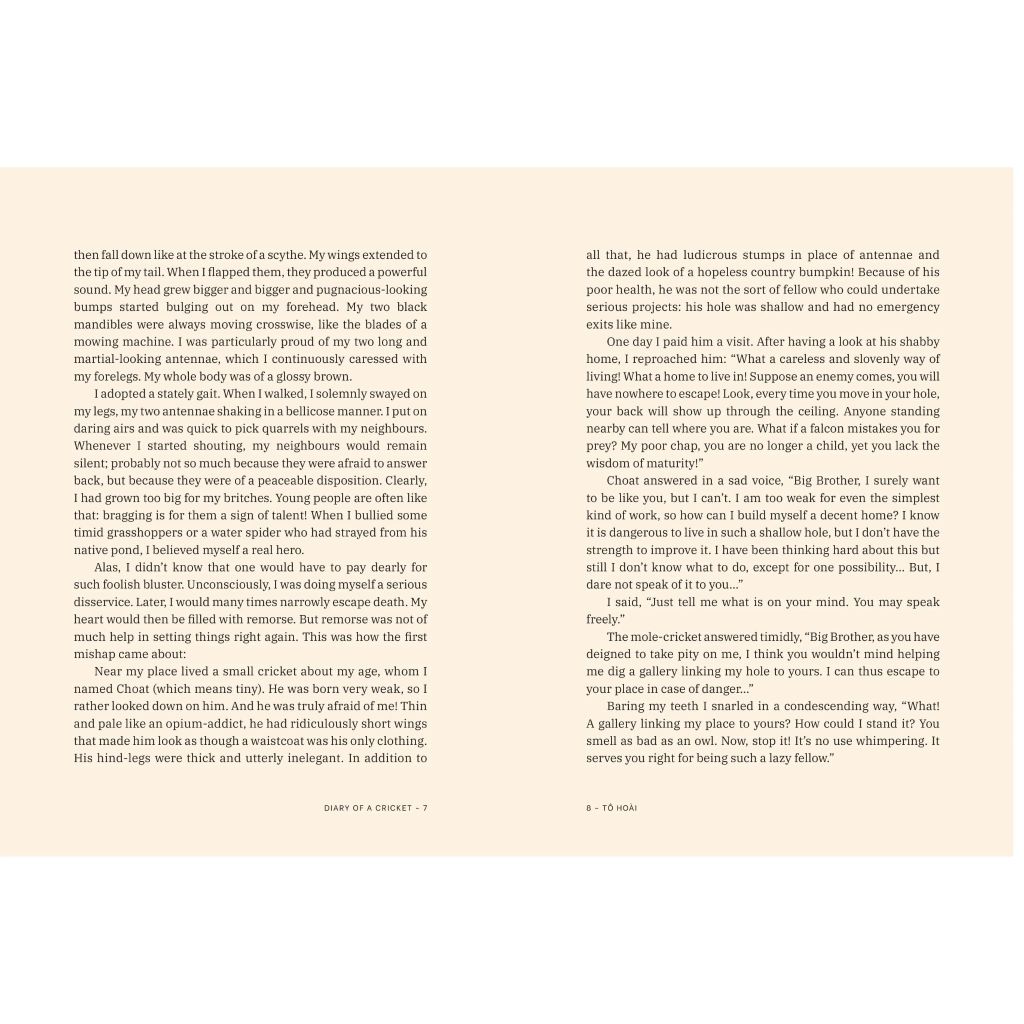 Diary Of A Cricket (Bìa cứng)