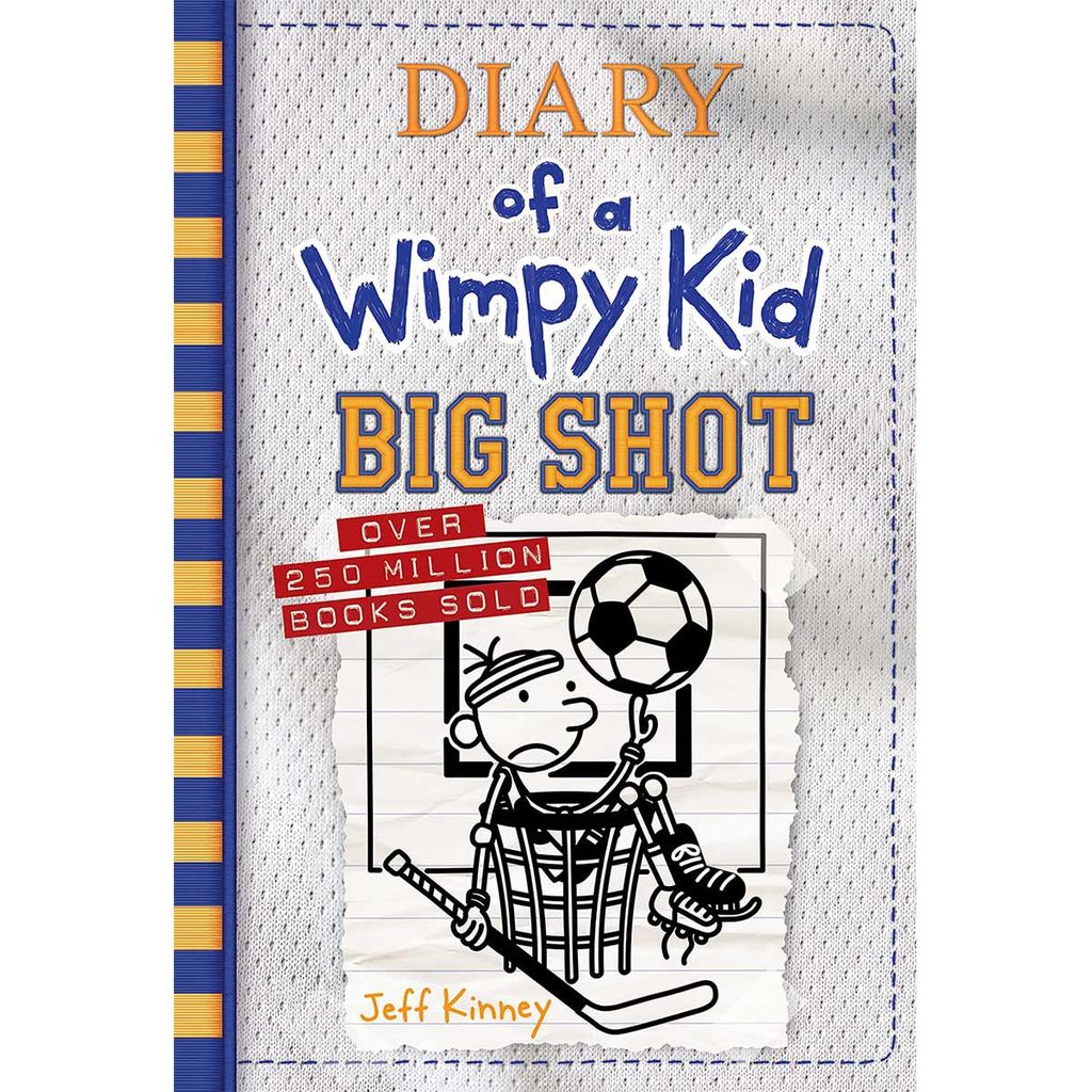 Diary Of A Wimpy Kid #16: Big Shot (UK Edition - Hardcover)