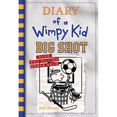 Diary Of A Wimpy Kid #16: Big Shot (US Edition - Hardcover)
