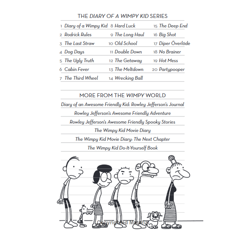 Diary Of A Wimpy Kid #19: Hot Mess (PB)_PGUK 1026
