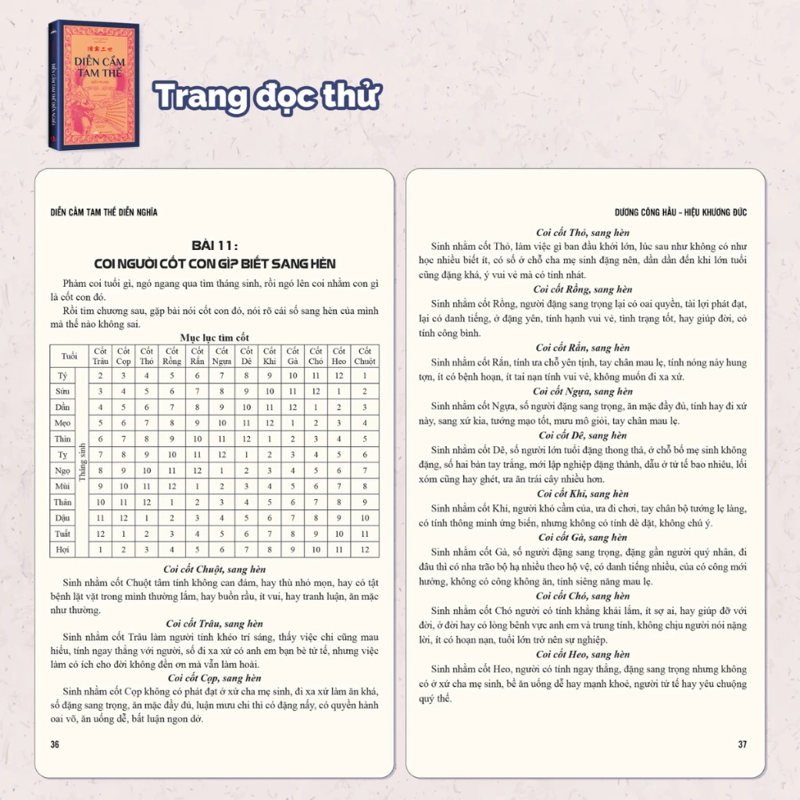 Diễn Cầm Tam Thế Diễn Nghĩa