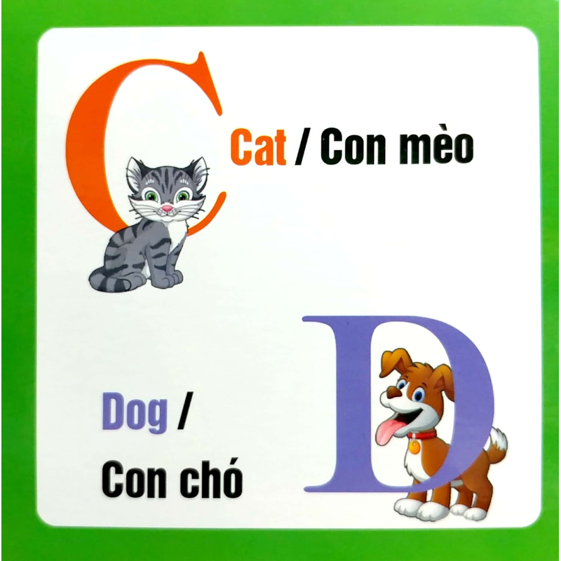 Từ Điển Hình Ảnh Cho Bé - Chữ Cái Tiếng Anh (English Alphabet)