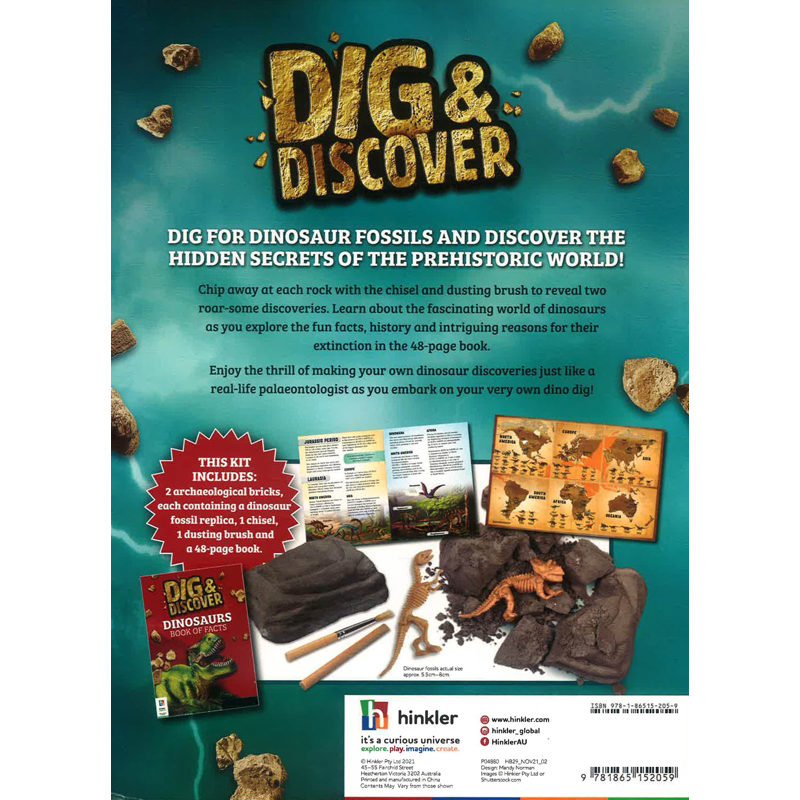 Dig & Discover Dinosaurs Kit