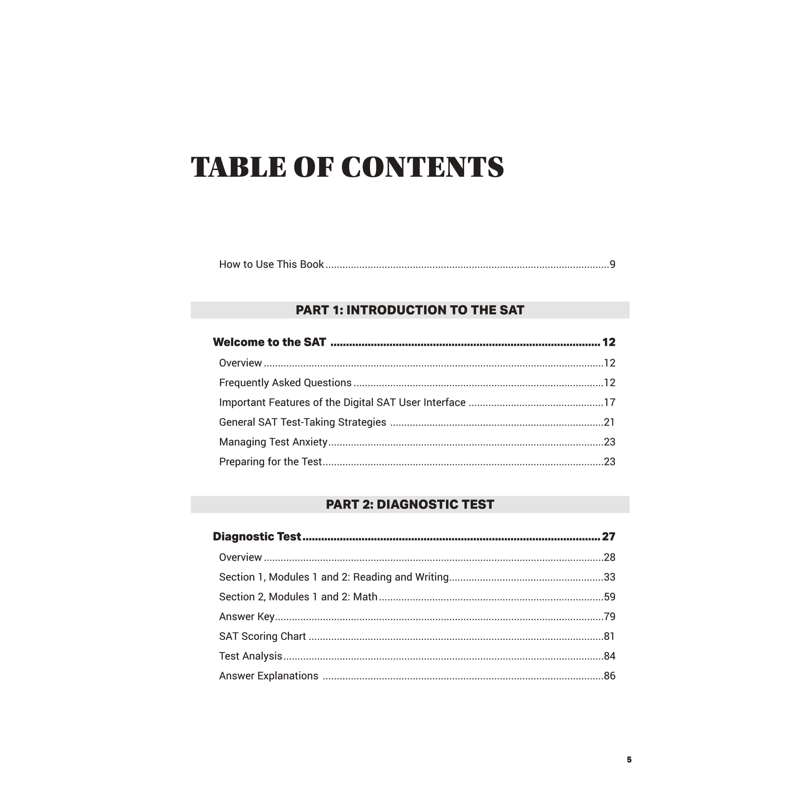 Digital Sat Study Guide-Premium Edition