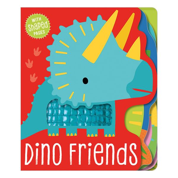 Shaped Board Book Dino Friends