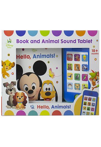 Disney Baby: Book And Animal Sound Tablet - Hello Animals!