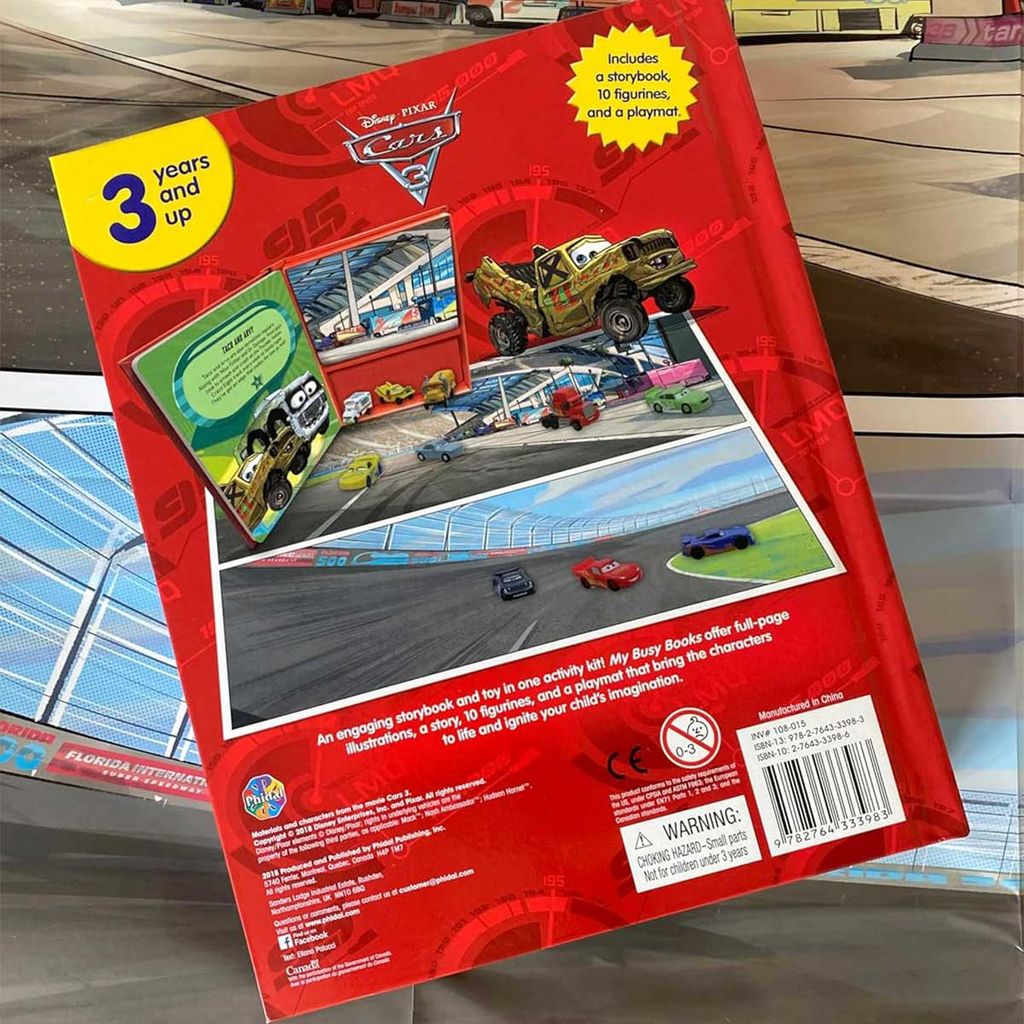 Disney Cars On The Road My Busy Books