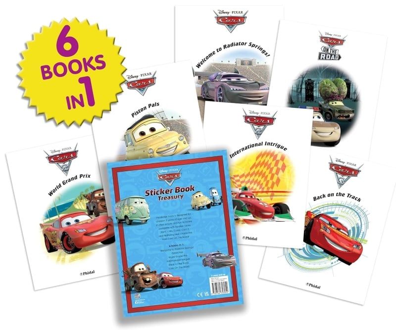 Disney Cars Sticker Book Treasury