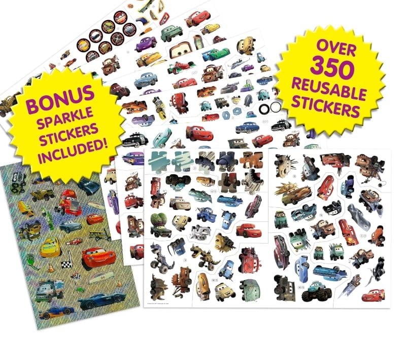Disney Cars Sticker Book Treasury